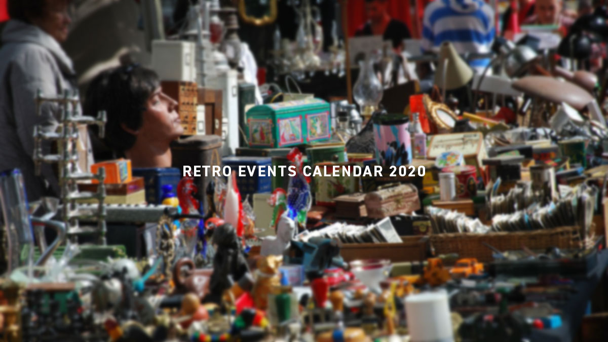 RETRO EVENTS CALENDAR 2020