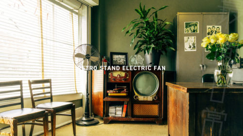 RETRO STAND ELECTRIC FAN
