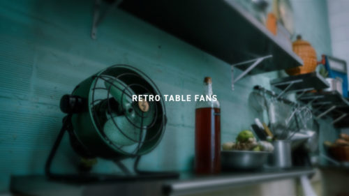 RETRO TABLE FANS